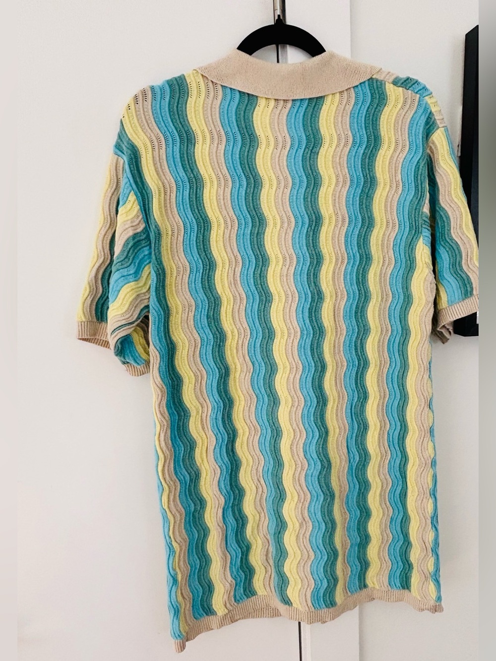 Yellow the Label Felix Knit collar button up dress size small/medium - Picture 6 of 6